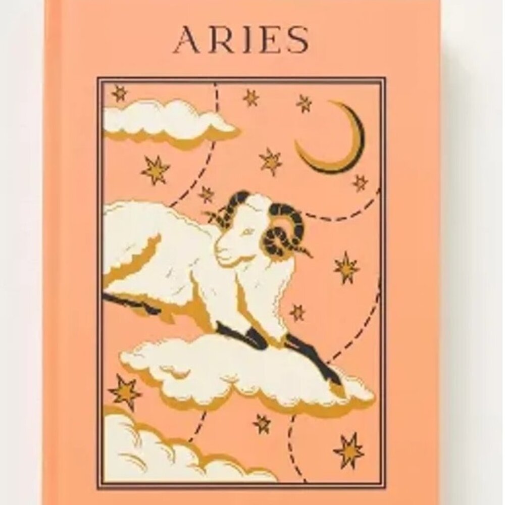 Anthropologie X Papier Zodiac Notebook Journal - Aries NEW